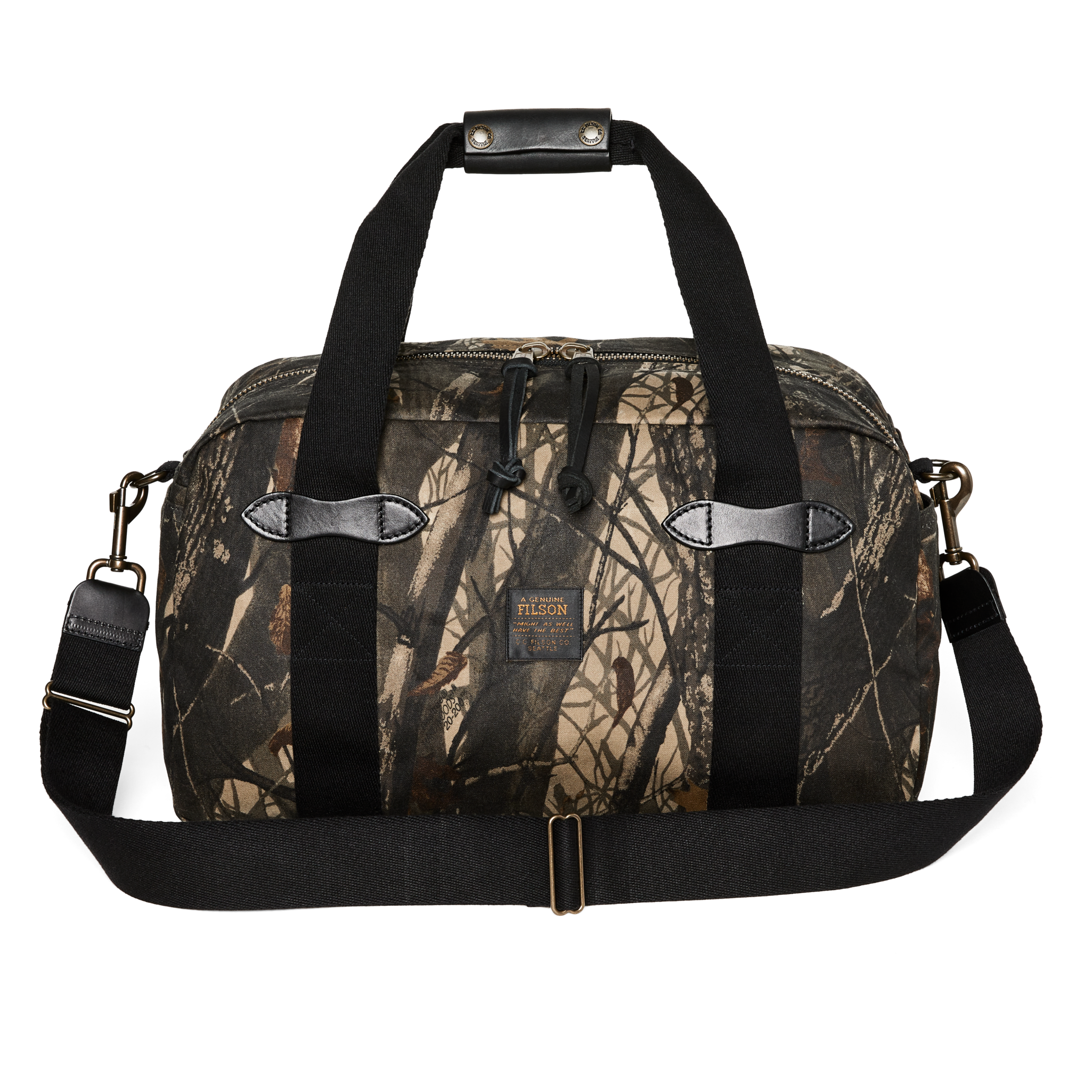 Small Tin Cloth Duffle Bag - Realtree Hardwoods Camo