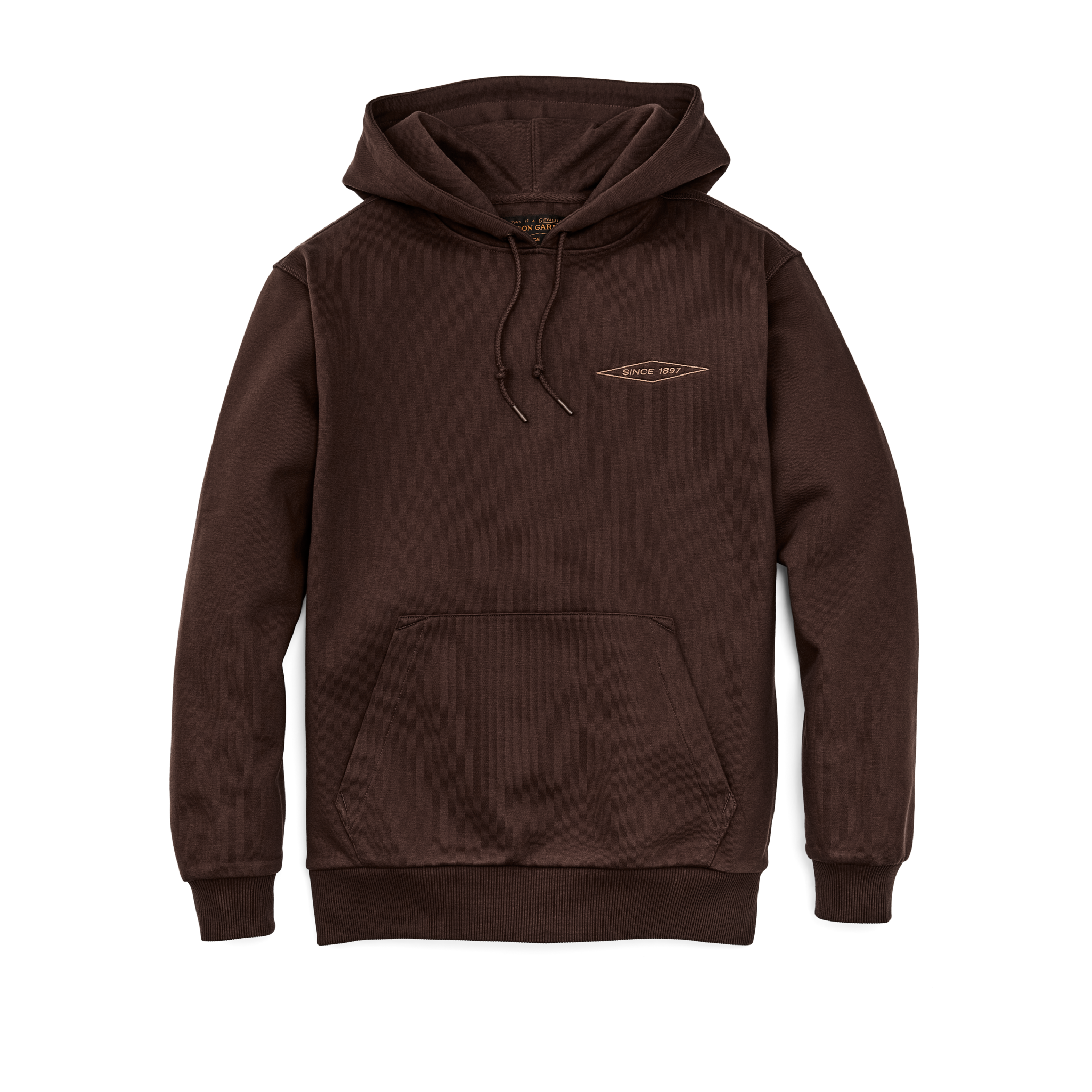 Prospector Embroidered Hoodie - Brown Diamond - Image 2