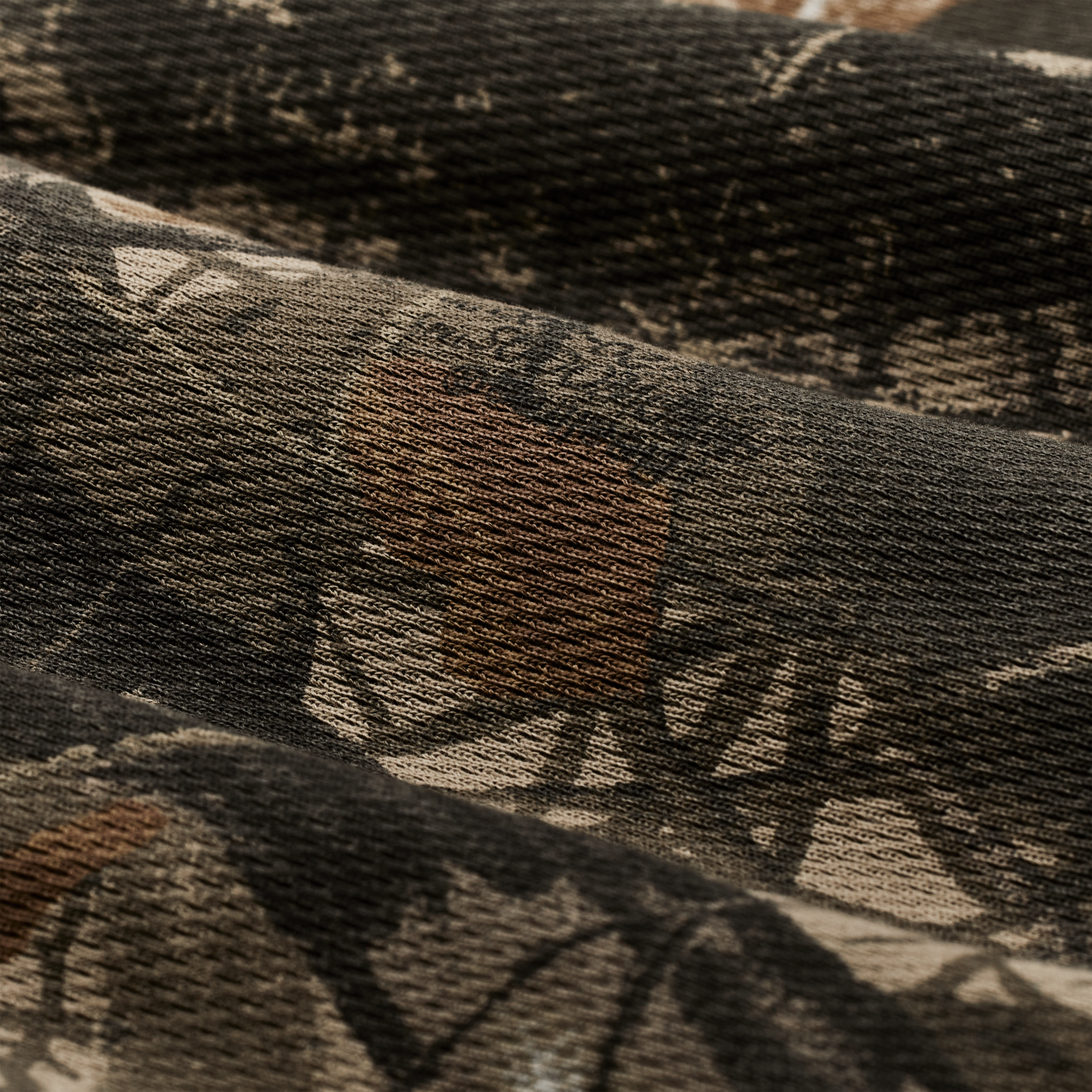 Waffle Knit Thermal Crewneck - Realtree Hardwoods Camo - Image 5