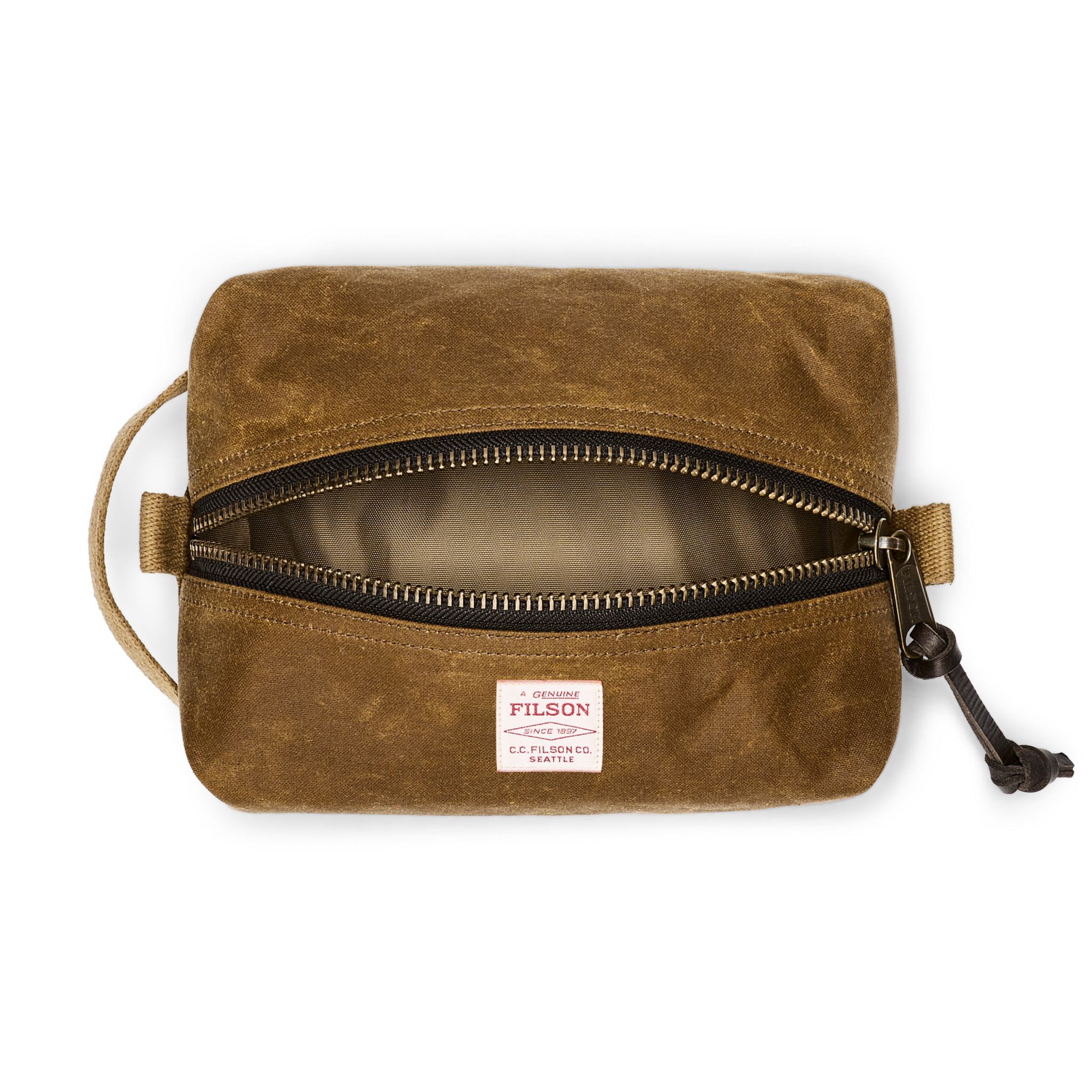 Tin Cloth Travel Kit - Dark Tan - Image 5