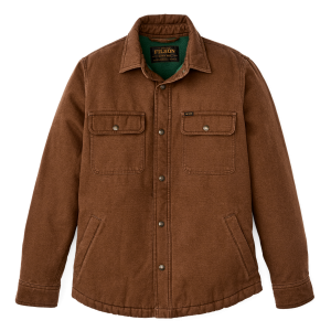 Fleece Lined Jac-shirt - Brown