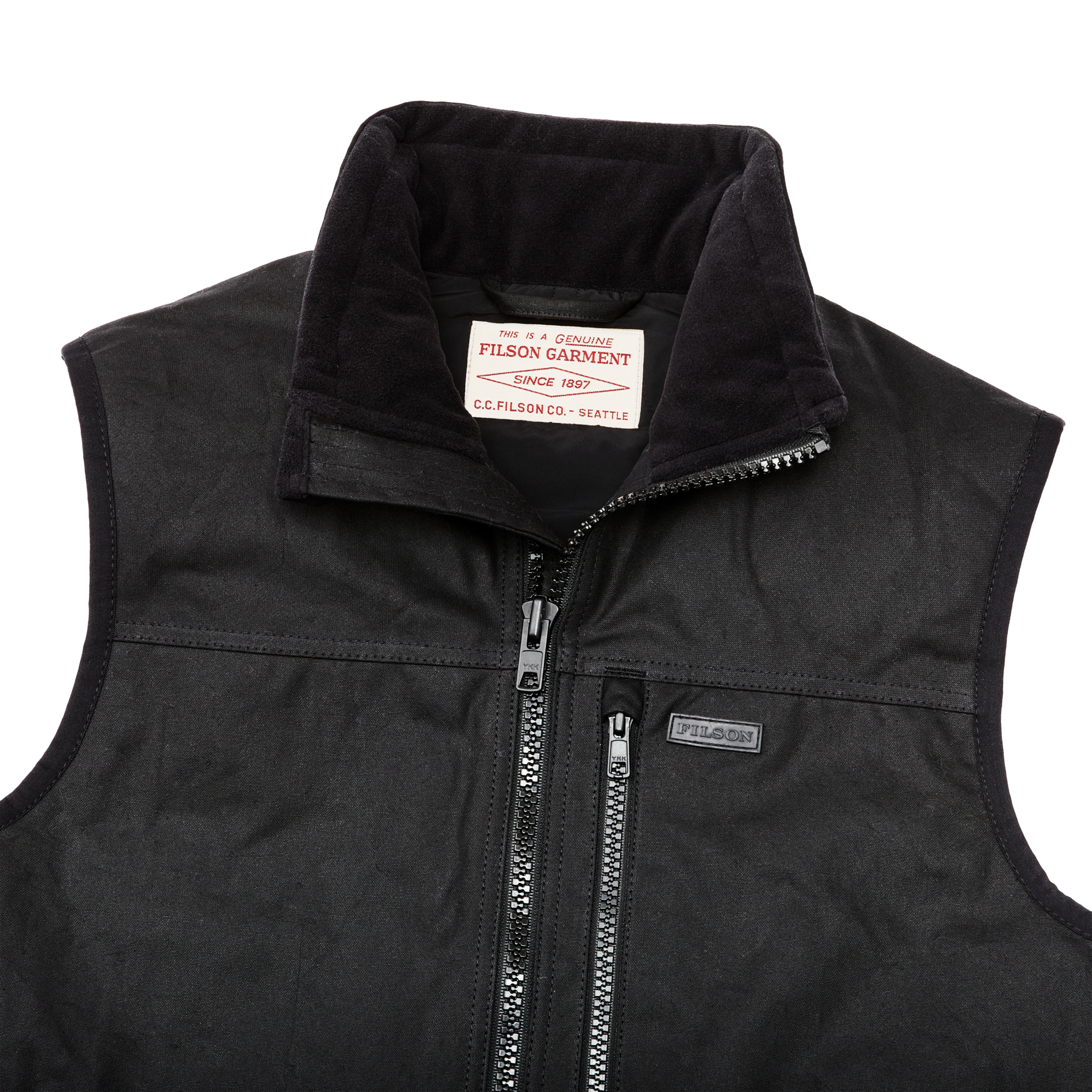 Tin Cloth Primaloft® Vest - Black - Image 4
