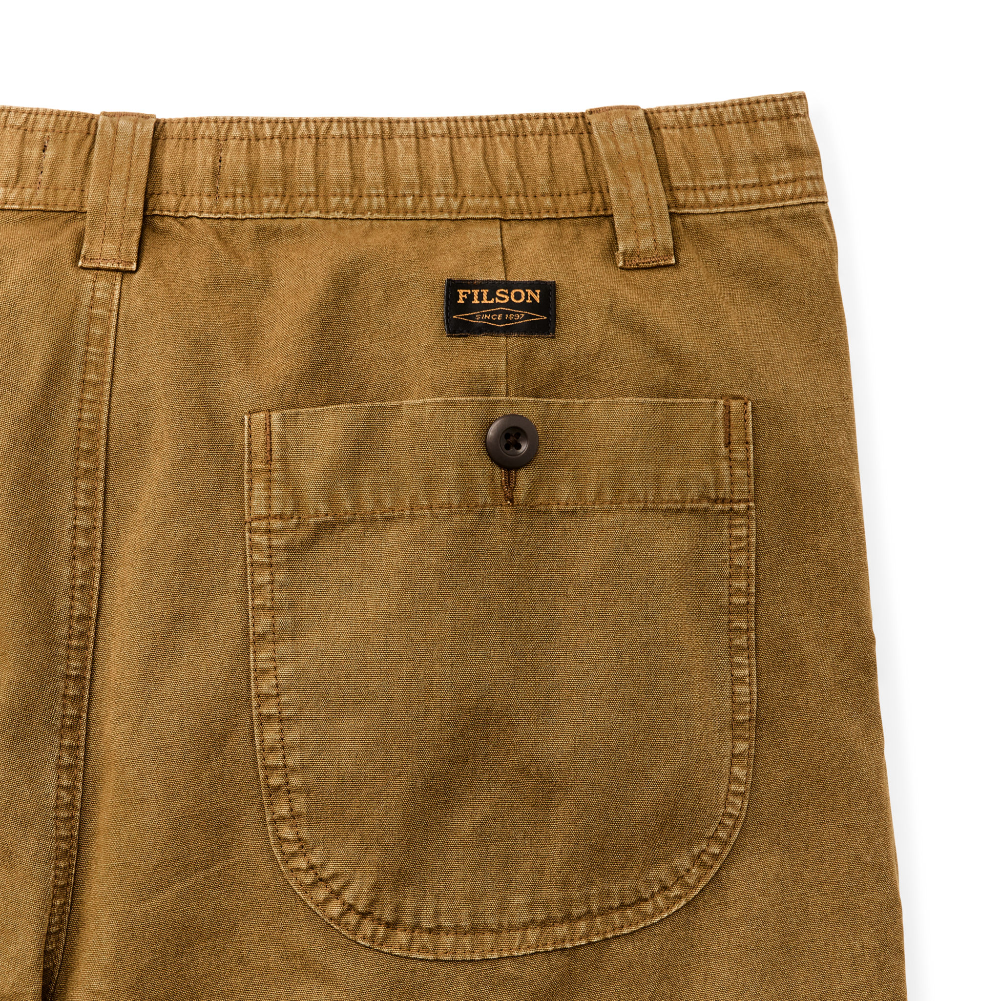 Oakville Canvas Shorts - Bronze Brown - Image 4