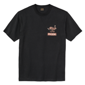 Hare Chase Graphic T-shirt - Black / Hare Chase