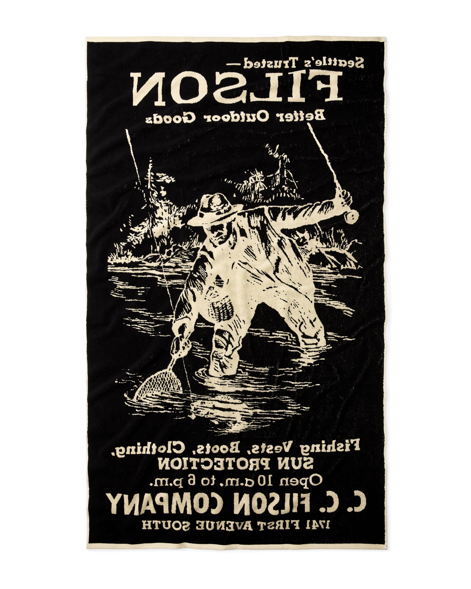 Filson Towel - Tan / Fishing - Image 2