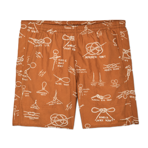 Oxbow Lake Trunks - Bourbon / Knots