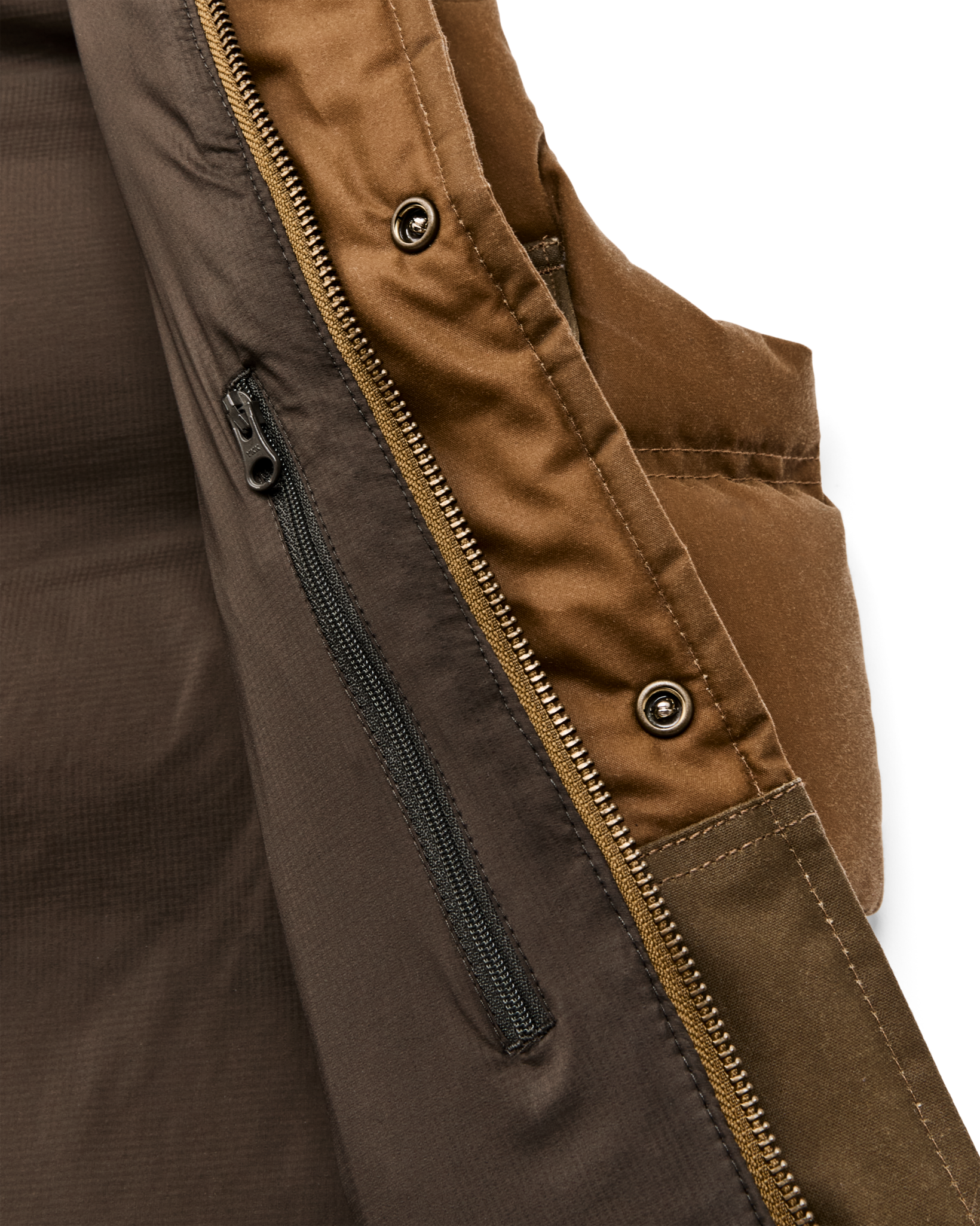 Down Cruiser Vest - Dark Tan - Image 8