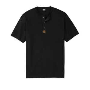 Frontier Henley T-shirt - Black