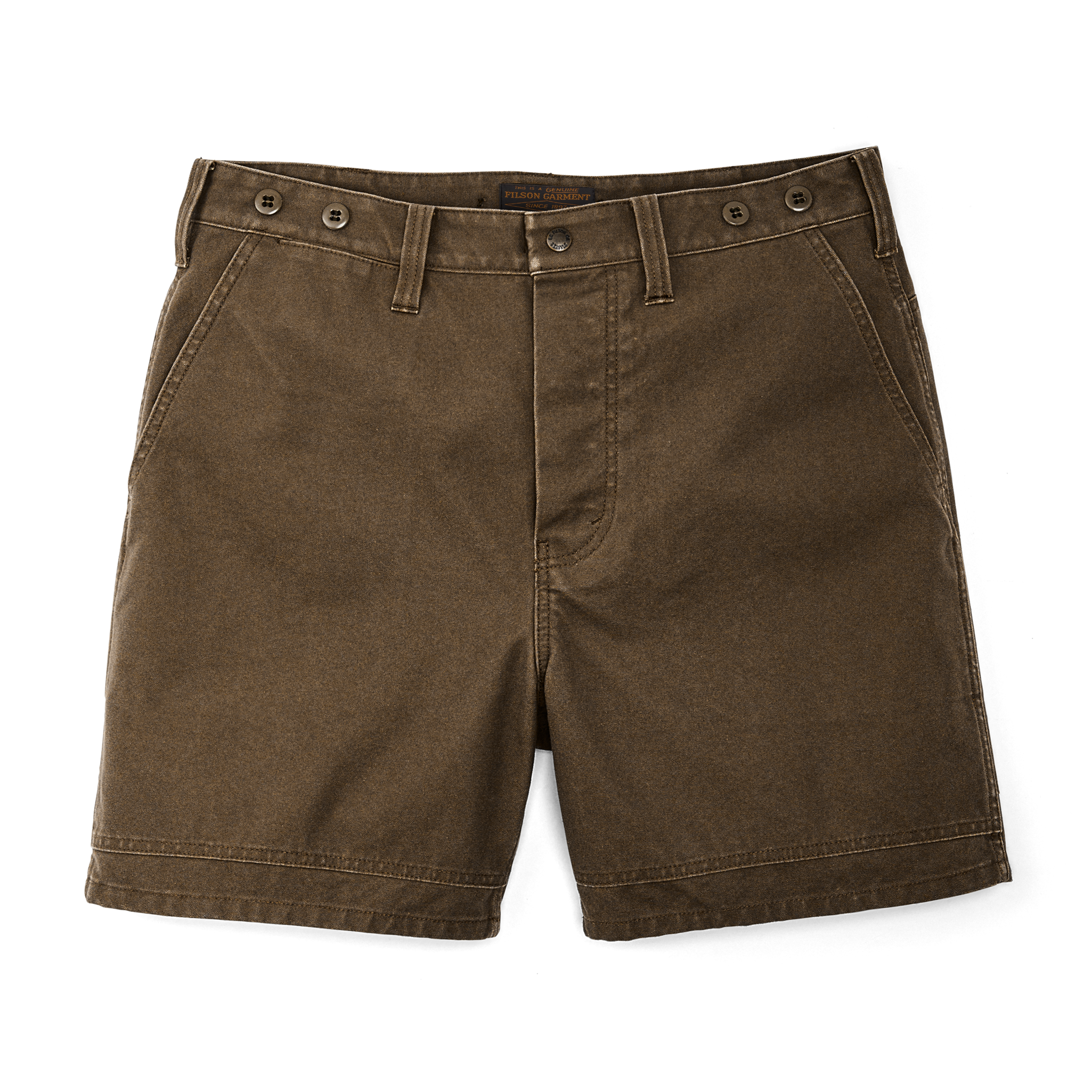 Dry Tin Cloth Shorts - Marsh Olive