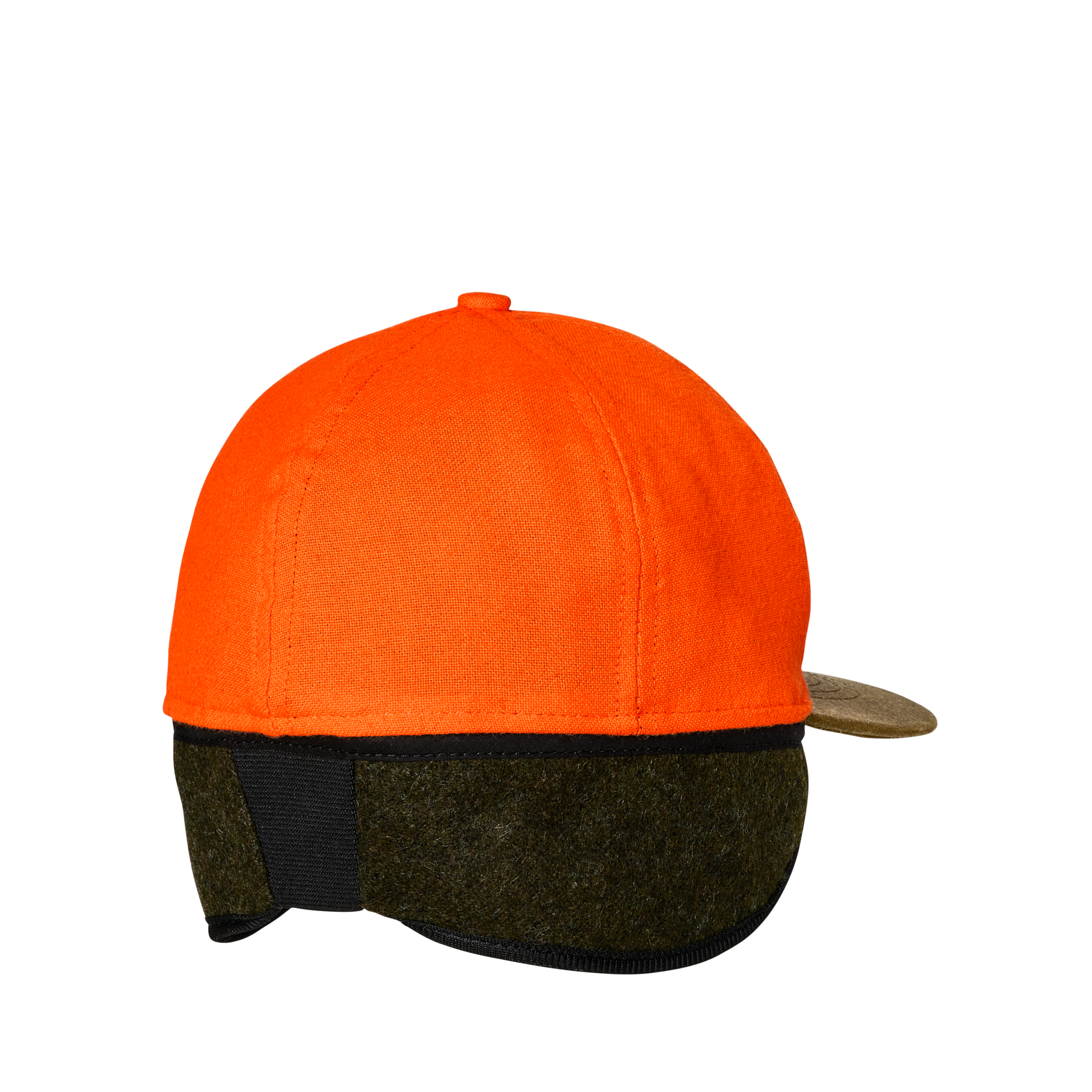 Insulated Blaze/tin Cloth Cap - Desert Tan / Blaze Orange - Image 4