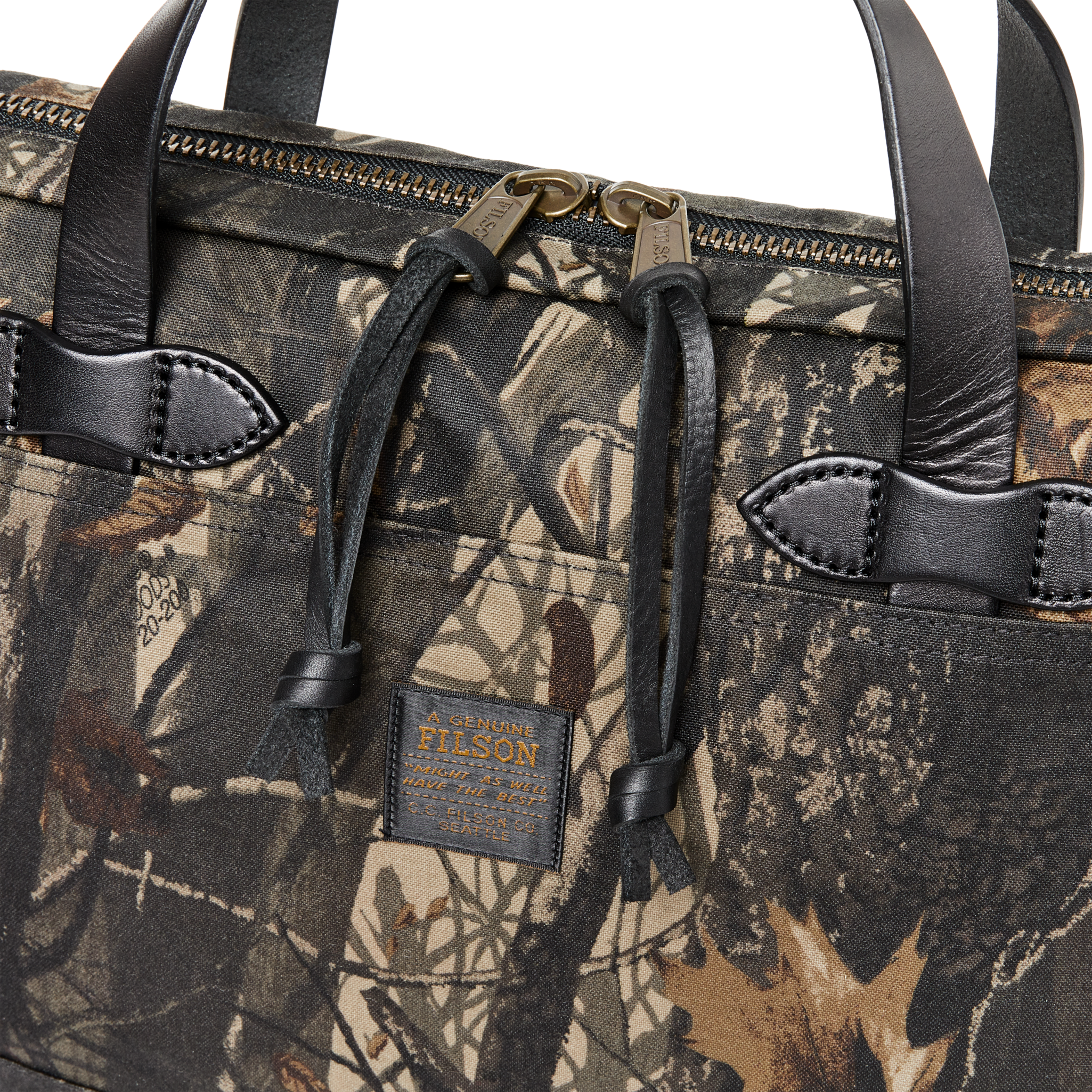 Tin Cloth Compact Briefcase - Realtree Hardwoods Camo - Image 5