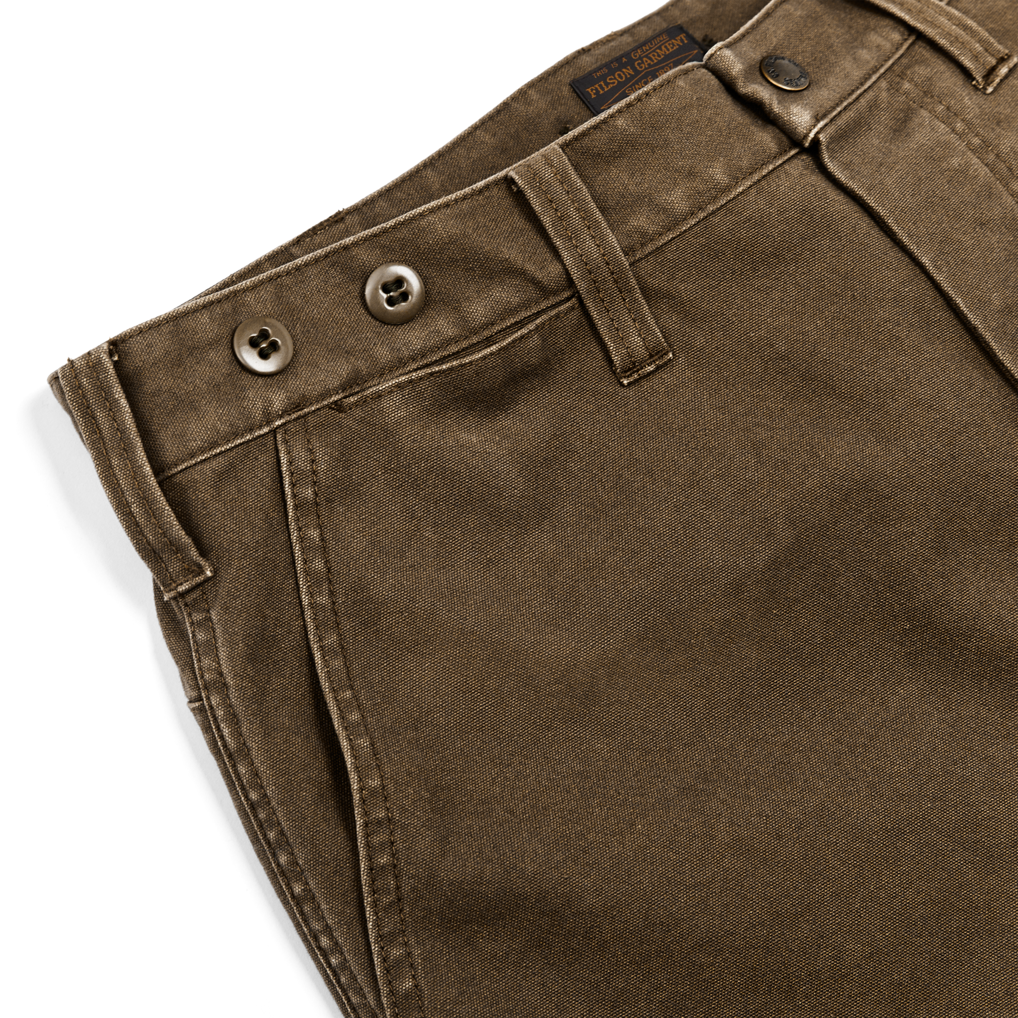 Dry Tin Cloth Shorts - Marsh Olive - Image 4