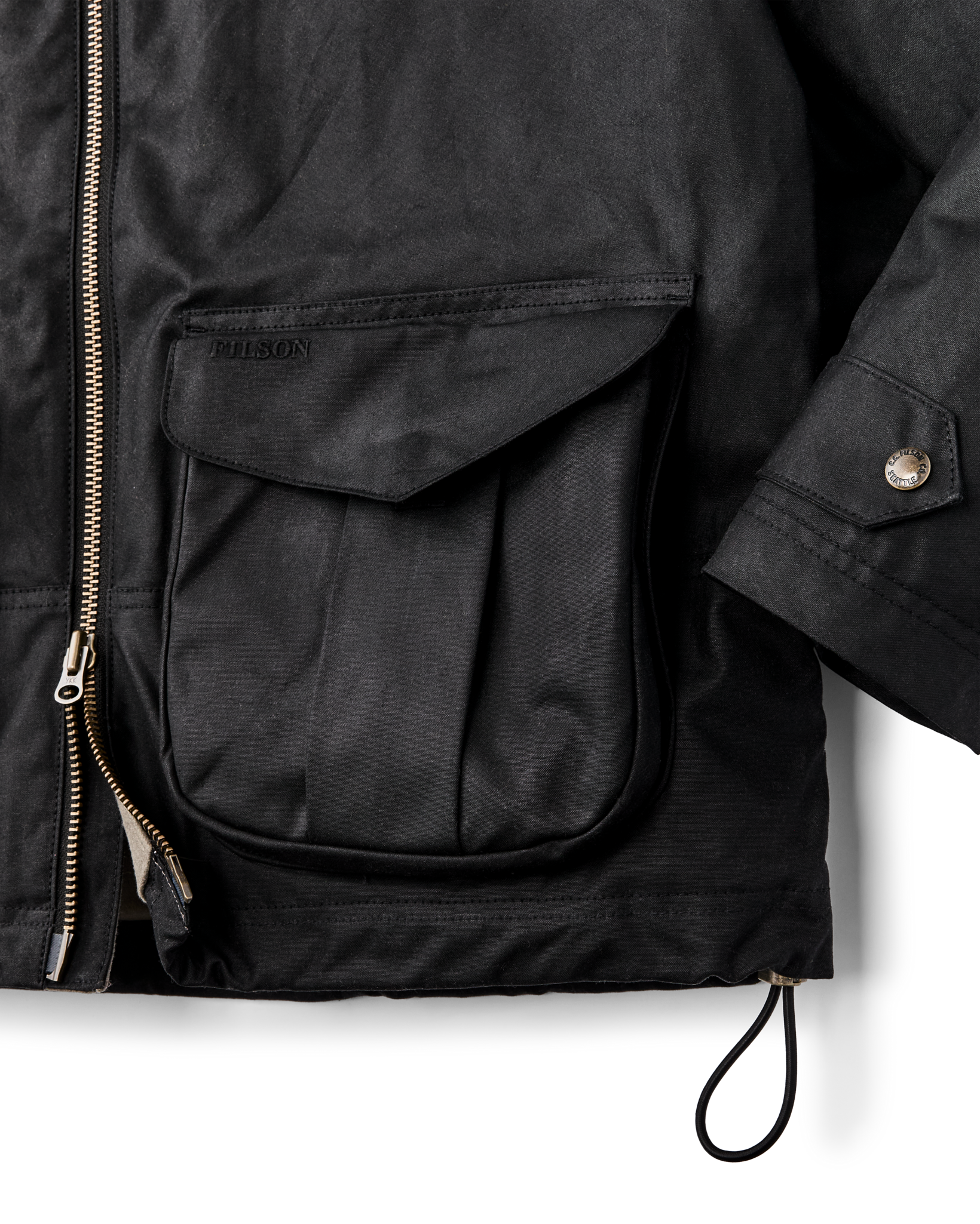 Women's Shelter Cloth Short Work Jacket - Black - Image 6