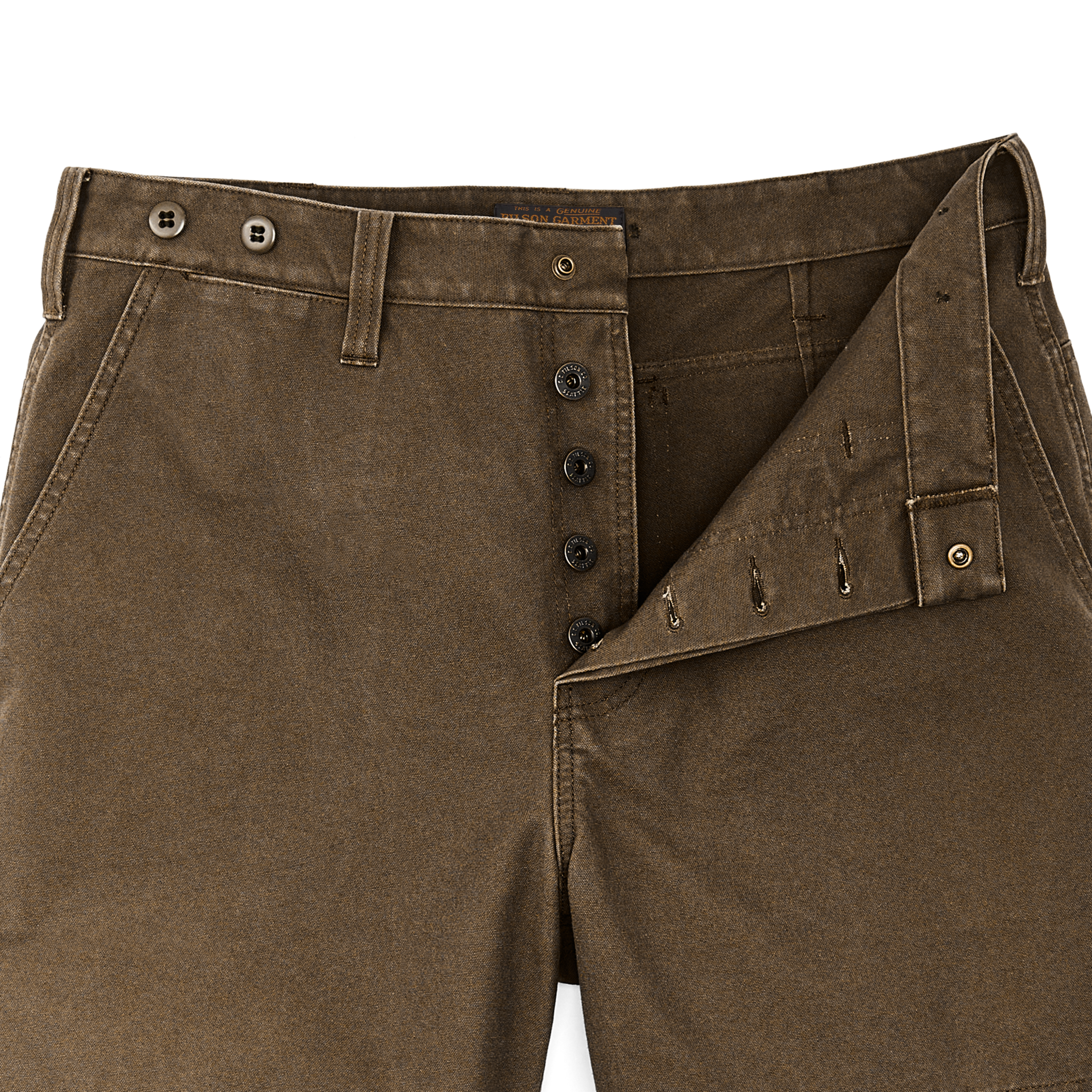 Dry Tin Cloth Shorts - Marsh Olive - Image 3
