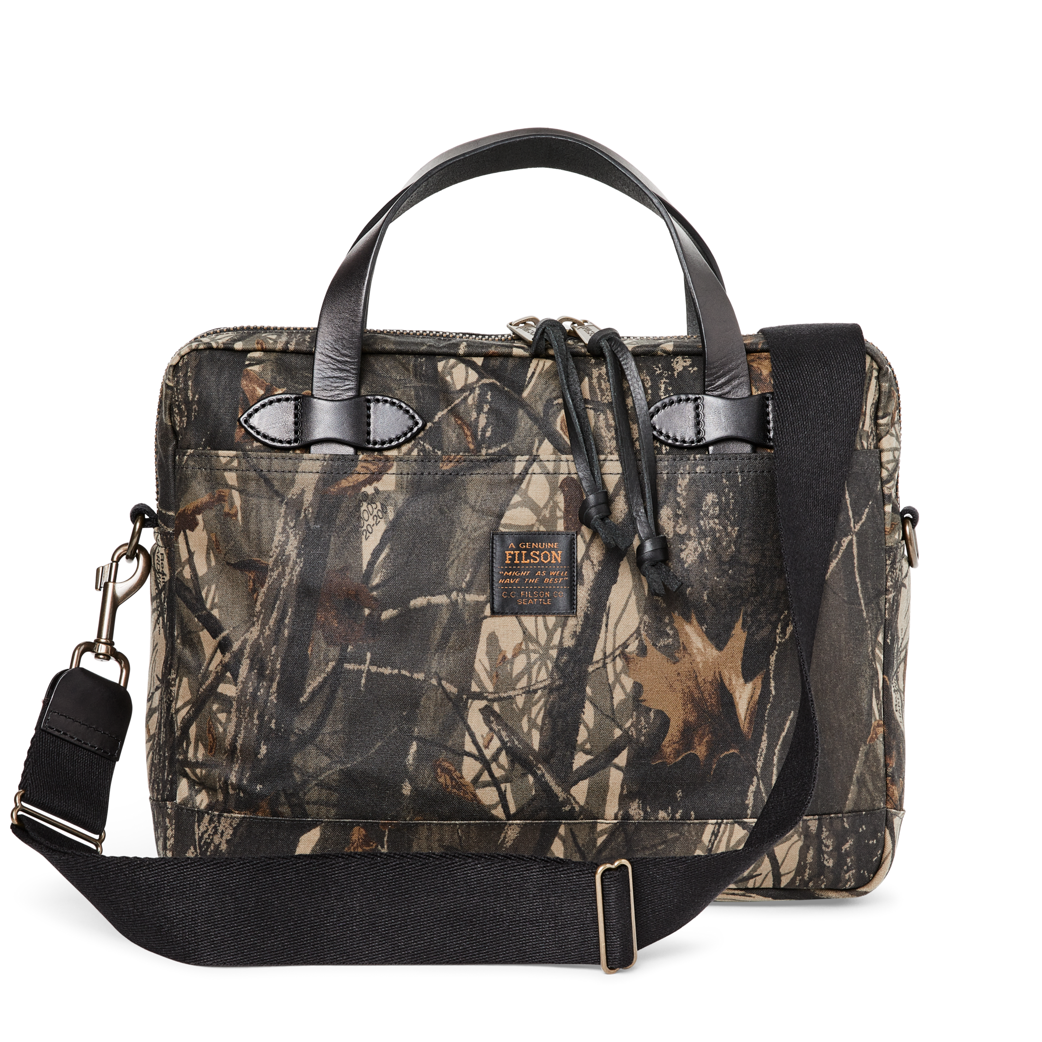 Tin Cloth Compact Briefcase - Realtree Hardwoods Camo