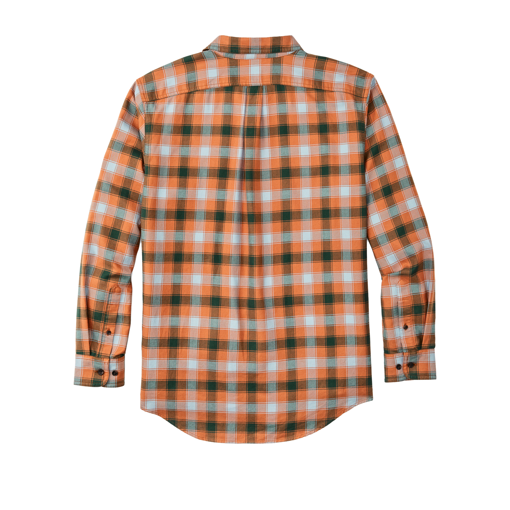 Lightweight Alaskan Guide Shirt - Clay / Blue / Multi Plaid - Image 2