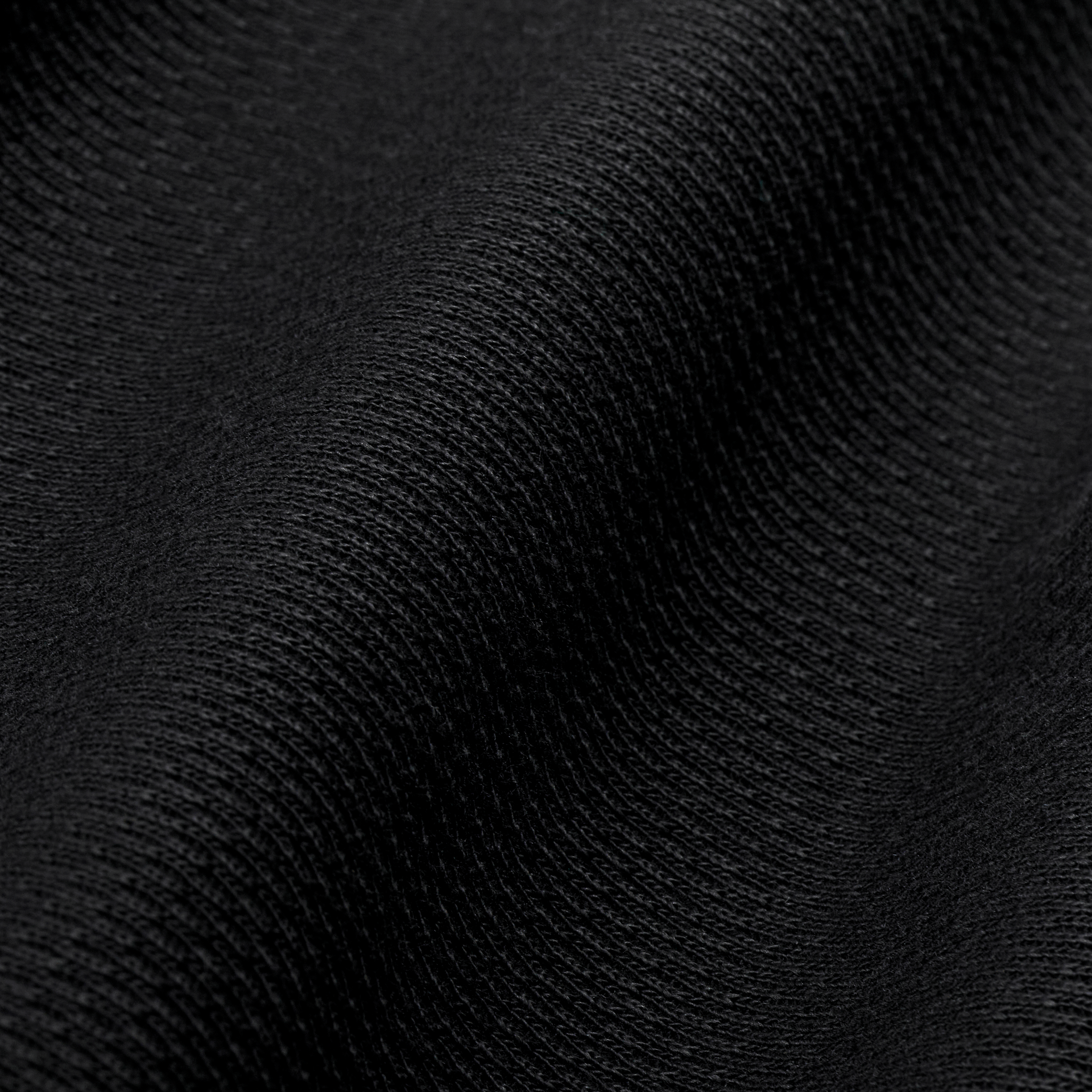 Waffle Knit Thermal Crewneck - Navy - Image 5