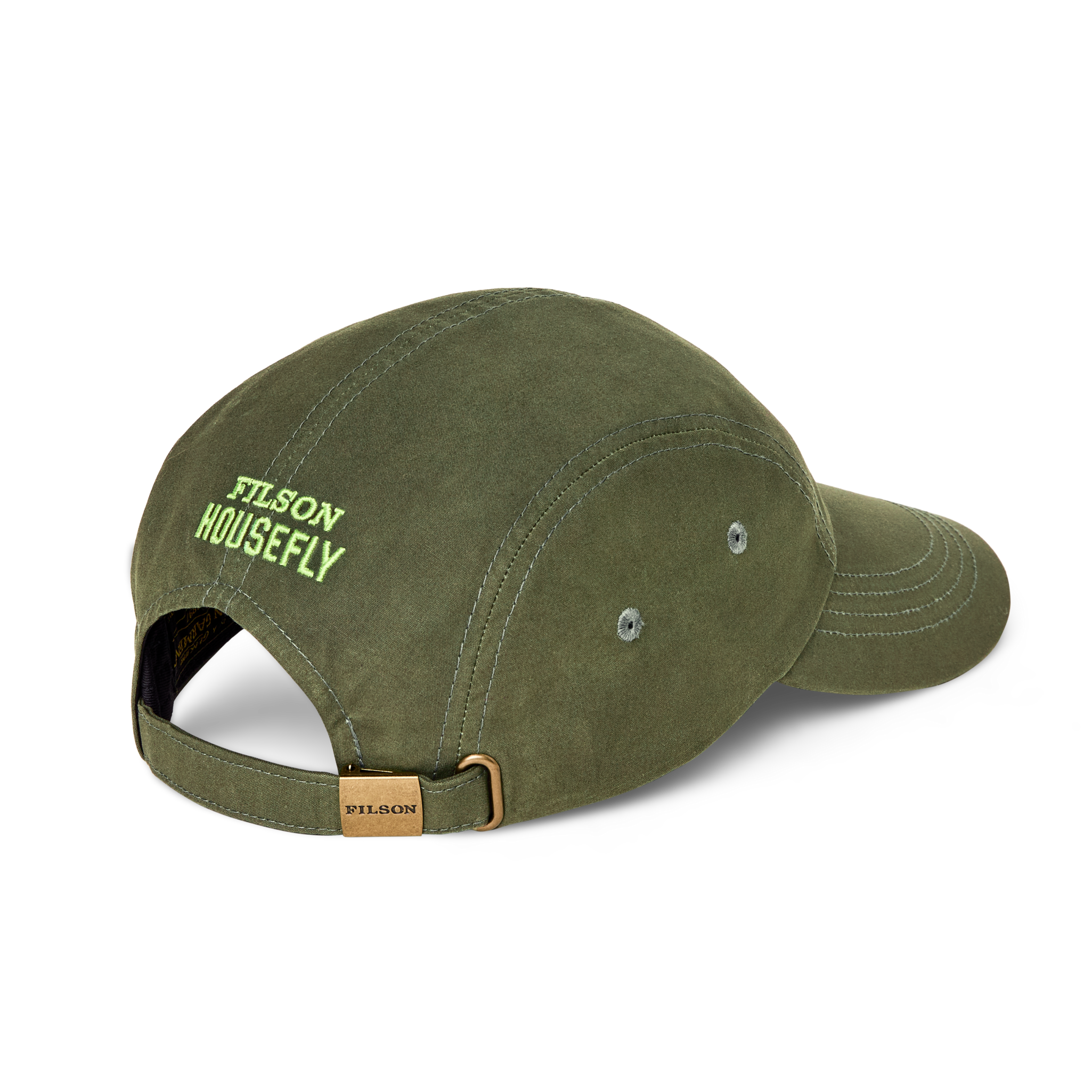 Filson X Housefly Ranger Duckbill Cap - Otter Green - Image 2