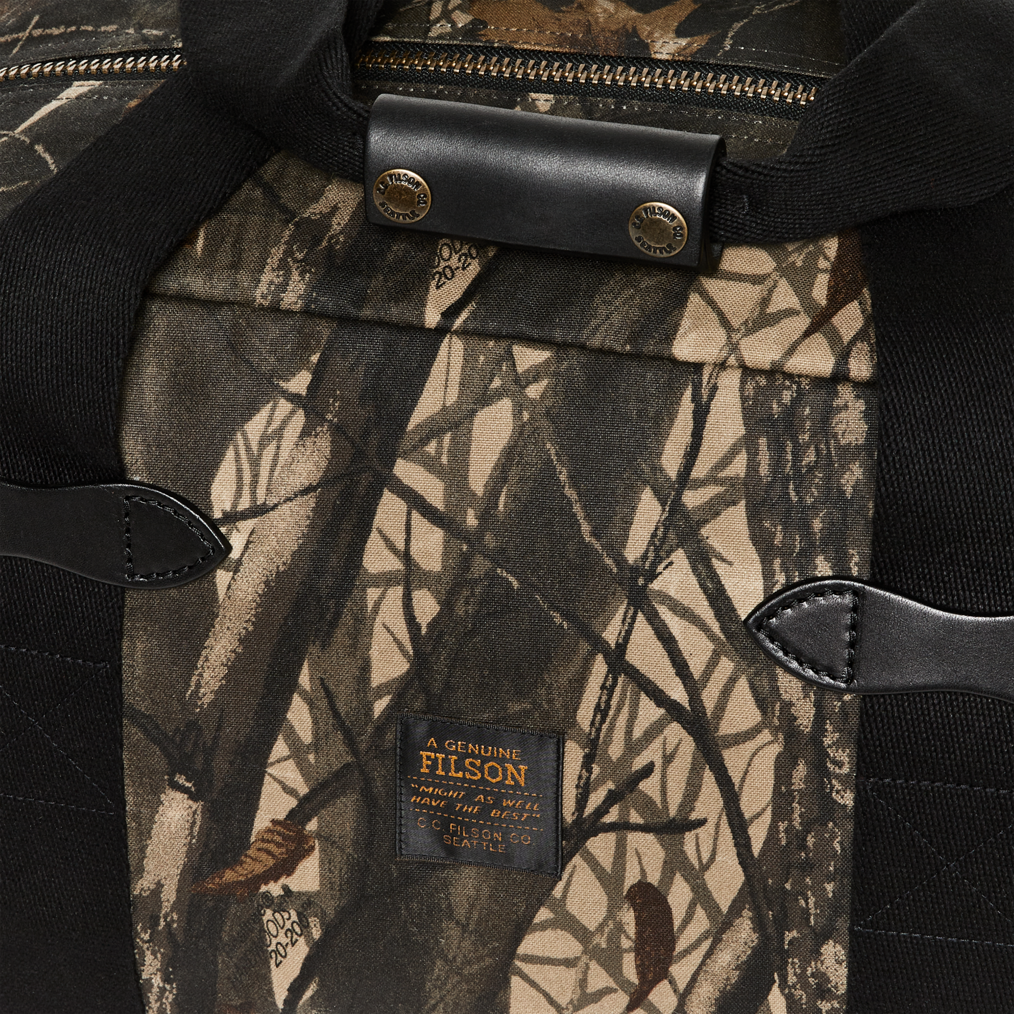 Small Tin Cloth Duffle Bag - Realtree Hardwoods Camo - Image 5