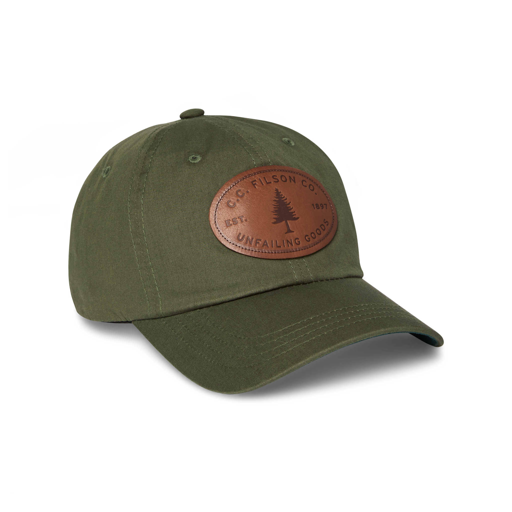 Lightweight Angler Cap - Dark Forest / Evergreen Patch