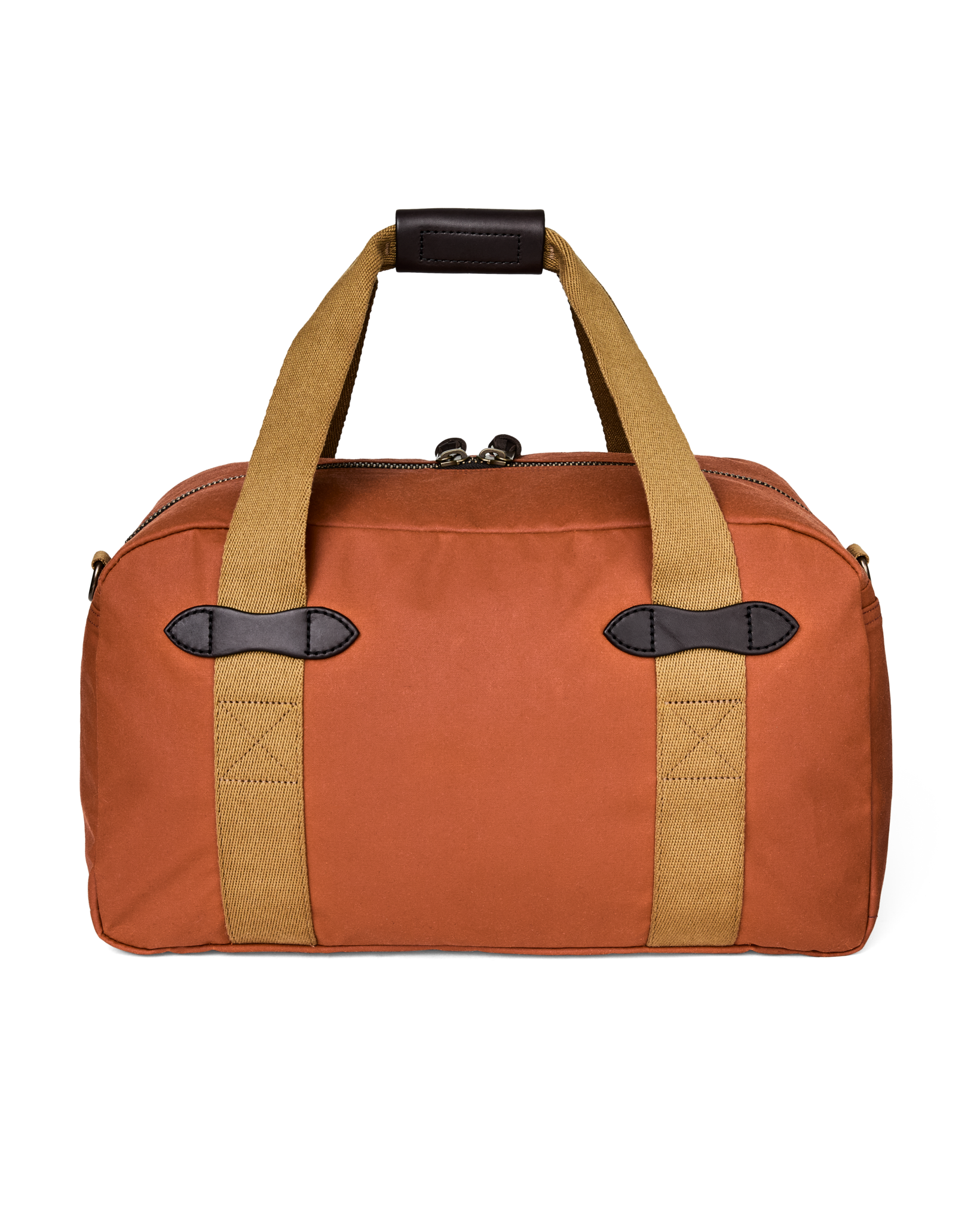 Small Tin Cloth Duffle Bag - Rust - Image 2