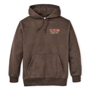 Prospector Graphic Hoodie - Dark Brown / Logging